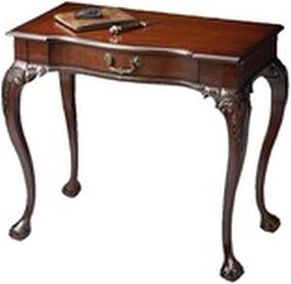 Traditional Wood Writing Desk in Cherry Finish