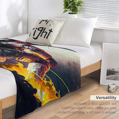 Couverture de canapé astronaute pour des soirées cocooning chaleureuses en polaire flannel - 7