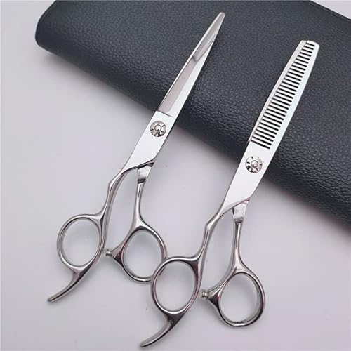Hair Cutting, 6 inch Professional Japan 440c Upscal Scissor Silver