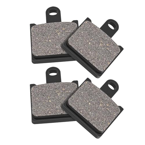 バイク ブレーキパッド に適合する ZX6R ZX600 Z750R ZR750 Z1000 ZR1000 ZG1400 GTR1400 ZZR1400 ZX1400 に適合する コンクール 14 オートバイ フロントおよびリア ブレーキ パッド(2ペアフ