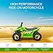 6V Kids ATV 4-Wheeler Ride on Car, Electric Motorized Quad Battery Powered Vehicle with Forward/Reverse Switch for 18-36 Months Old Toddlers, Green