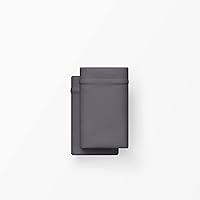 Vista 7 de Purple SoftStretch - Juego de fundas de almohada, tamaño estándar, mezcla de bambú, absorbe la humedad, suave como la seda, morado oscuro, se adapta