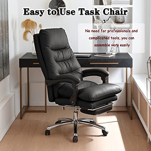 Chaise exécutif cuir microfibre résistant et confortable pour bureau de direction - 4