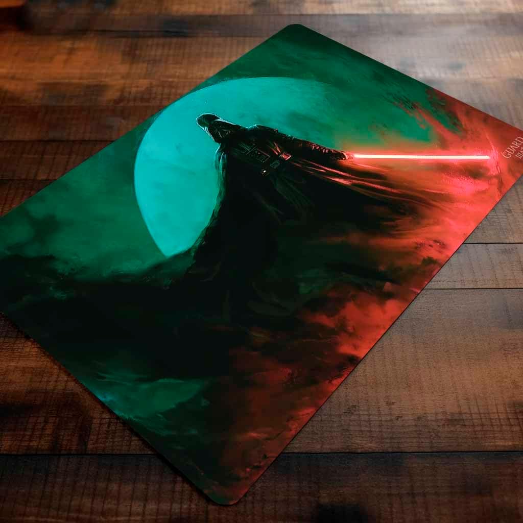 Darth Vader (Stitched Edges) - MTG Playmat - Play Magic The Gathering Playmat - Compatible with YuGiOh, MTG, LOTR, TCG - Original Handcrafted Art