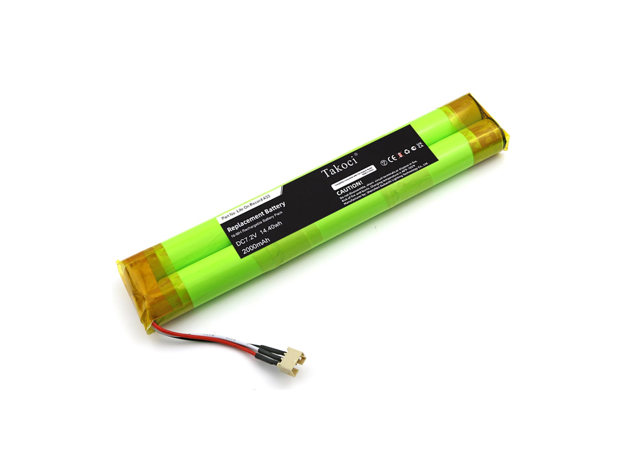 Gikysuiz 2000mAh Replacement Battery for TDK Life On Record A33 Wireless Bluetooth Speaker
