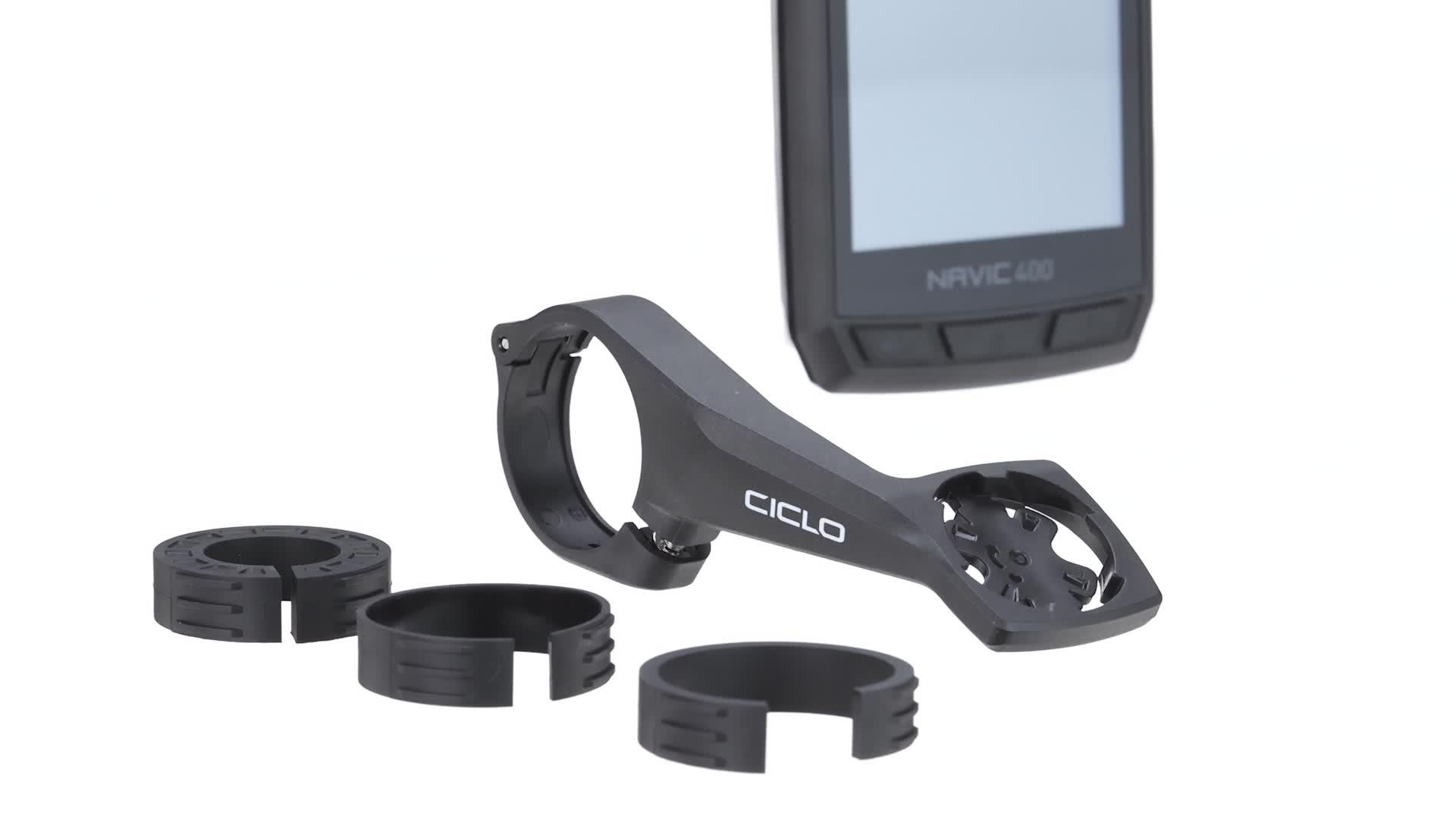 CICLO NAVIC 400 - Navigationsgerät zum Fahrradfahren und Wandern mit 4 Zoll farbigen Touch-Display