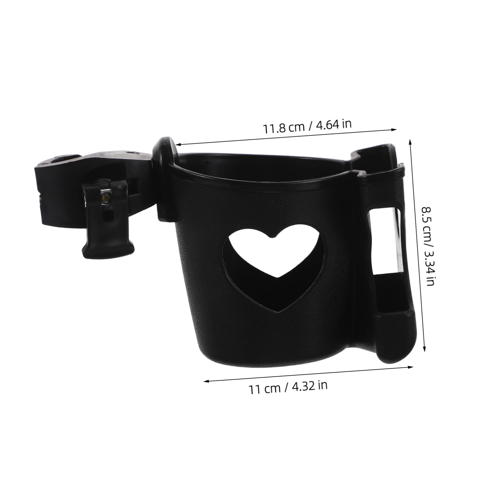 BCOATH Bicycle and Stroller Phone Cup Holder Multi-Function Holder for Bikes and Strollers