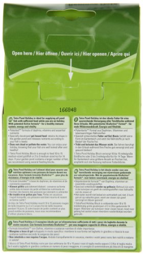 Tetra Pond Holiday - vakantievoer voor alle vijvervissen, gezonde voeding voor maximaal 14 dagen, 1 x gelvoerblok - Image 7