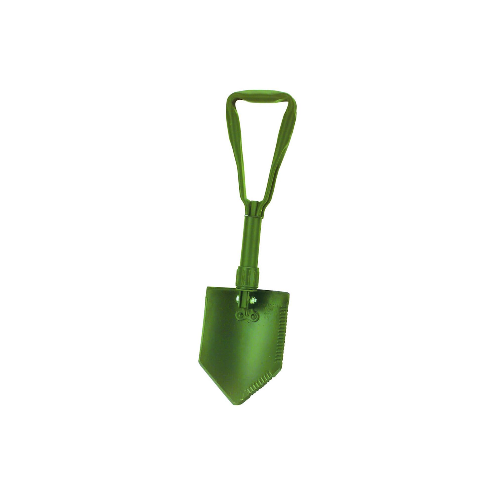 Łopata składana kolor zielony oliwkowy rękojeść aluminiowa 210x155mm IDEAL