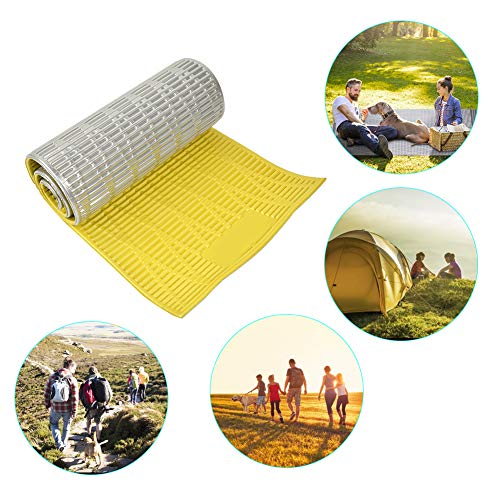 Almofada para piquenique, dobrável com boa elasticidade 190x55x1cm Tapete pequeno para piquenique, p