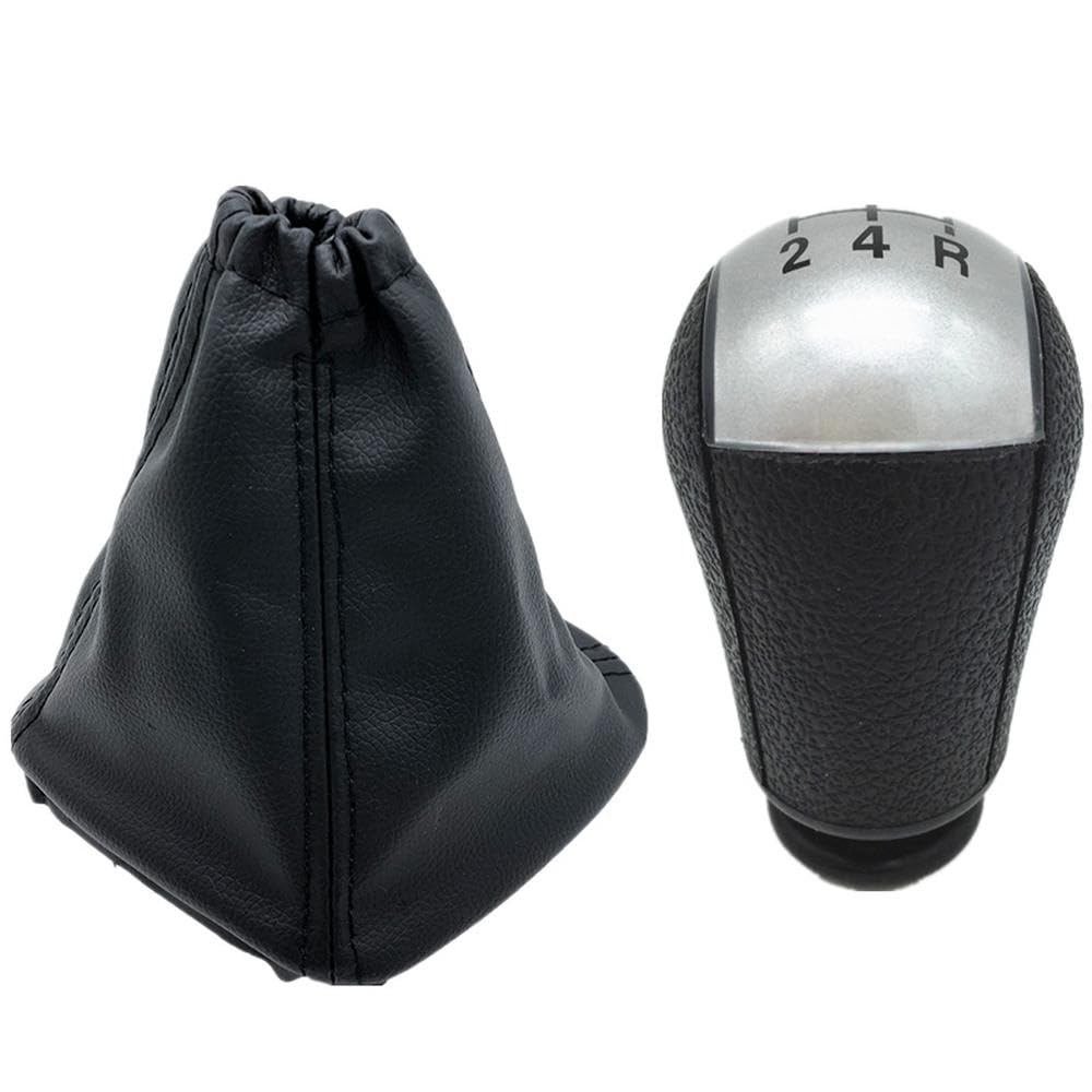 Qvqojcth Silver Auto Accessory 5 Speed Gear Shift Knob For Transit Van Mk7 2006-2013(Silver)