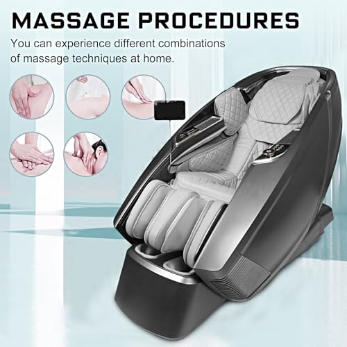 Image of RX-7 Massage Chair | Futuristic Capsule Design, 7D Massage Technology, Integrated Bluetooth Speaker | Zero Gravity, Therapeutic Heating, Dynamic Airbag Technology & Voice Control