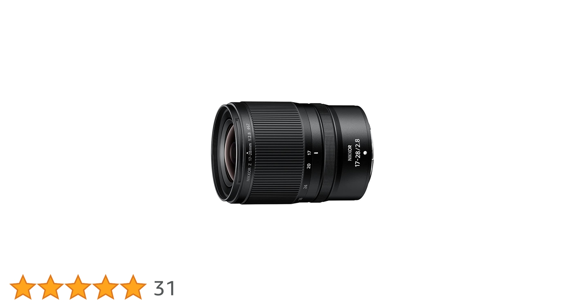 ニコン NIKKOR Z 17-28mm f/2.8 ミラーレス レンズ Amazon.com : Nikon NIKKOR Z 17-28mm f/2.8 | Large aperture wide