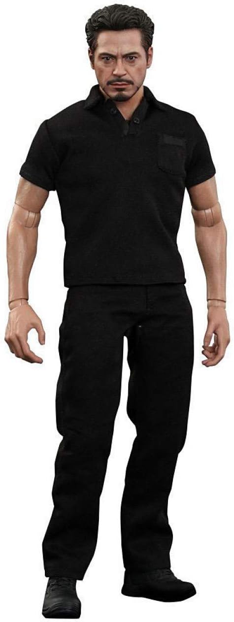Iron Man 2 Movie Masterpiece Tony Stark with Arc Reactor Creation Accessories Set 1:6 Collectible Figure