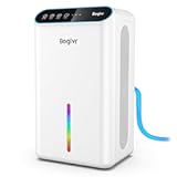 Dehumidifiers&comma; Dehumidifier for Home &lpar;85 OZ&comma; 800 sq&period;ft&rpar; Quiet Small Dehumidifier for Bedroom Bathroom Basement with Drain Hose&comma; 3 Gear Timer&comma; Sleep Mode&comma; Auto Shut Off&comma; 7 Color Ambient Light