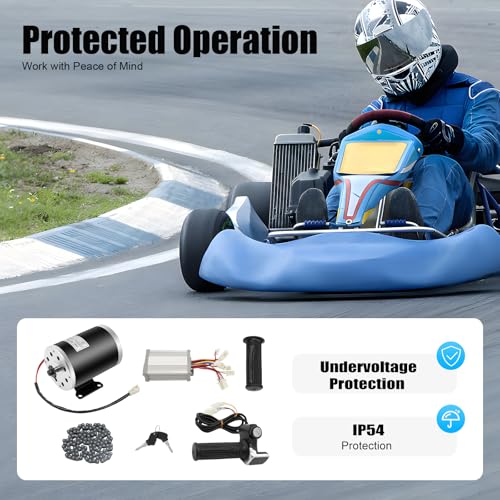 48V 1000W Brushed Motor Kit