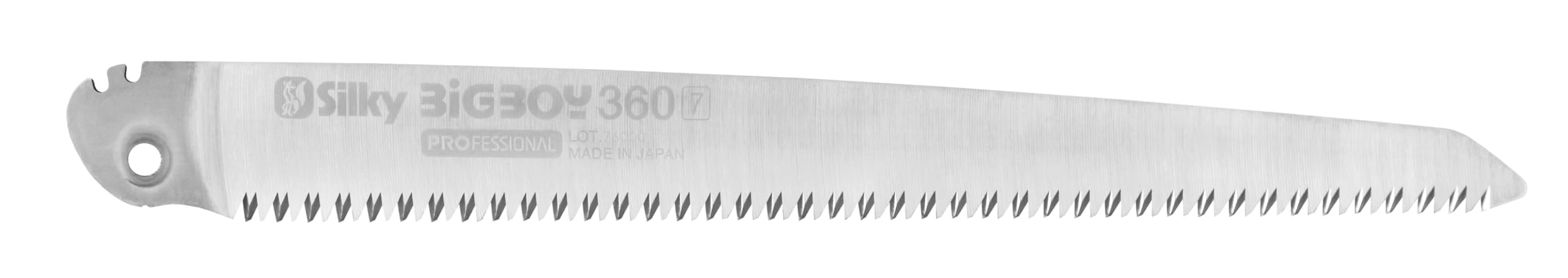 Silky BigBoy japońska piła składana w zestawie Big Case, czerwona, gruba, 360 mm, 7 zębów na cal