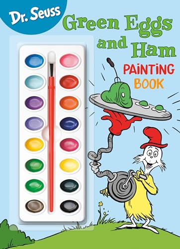 Dr. Seuss: Green Eggs And Ham Painting Book: Coloring And Activity Book With Paint Box (Green Eggs And Ham Novelty Books)