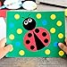 Chengu 3 Pack Craft Hole Punch 2,1 and 5/8 Inch Punch Paper Punchers with 10 Pcs Sticker, Cutter for Card Making Scrapbook DIY Albums Photos Office Supplies(Circle)