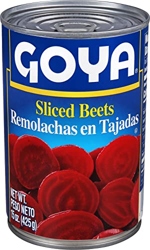 Goya Foods Sliced Beets, 15 Ounce (Pack Of 24), (2569) #TOP1
