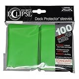 Smooth mischen (Spielkarten) Ultra Pro upr85606 Eclipse Standard Pro Matt Karte Ärmeln, 100 Stück – Lime Grün