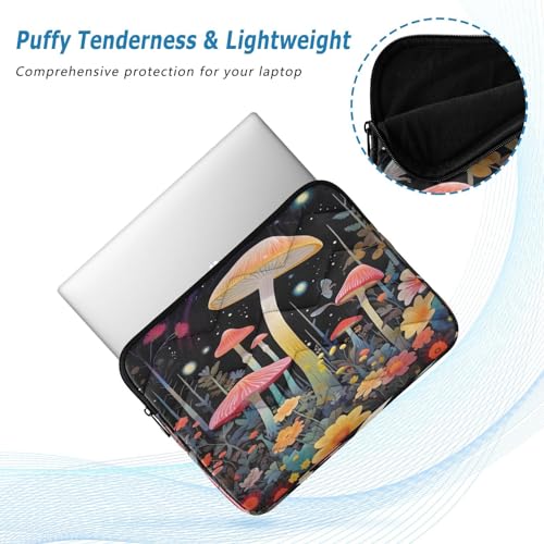 Funda para portátil de 13-14 pulgadas estilo Forest Mushroom miniatura 5