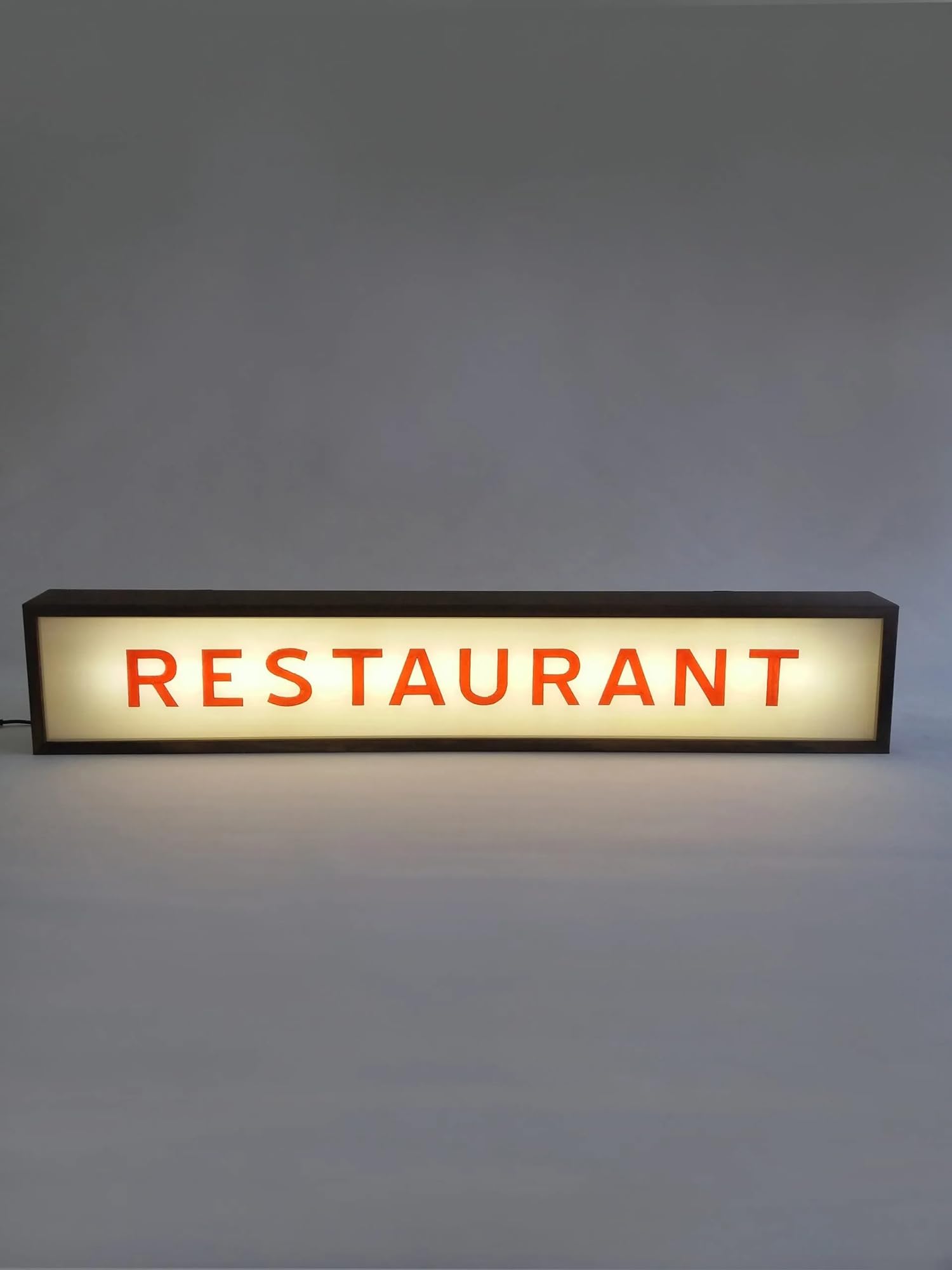 Restaurant RGB LED Neon Lightbox with Remote Control Wall Mountable Pulsing Studio Warning Sign Illuminated Lights Sign for Cinema Libraries Cafes Home Wall Decor USB Powered