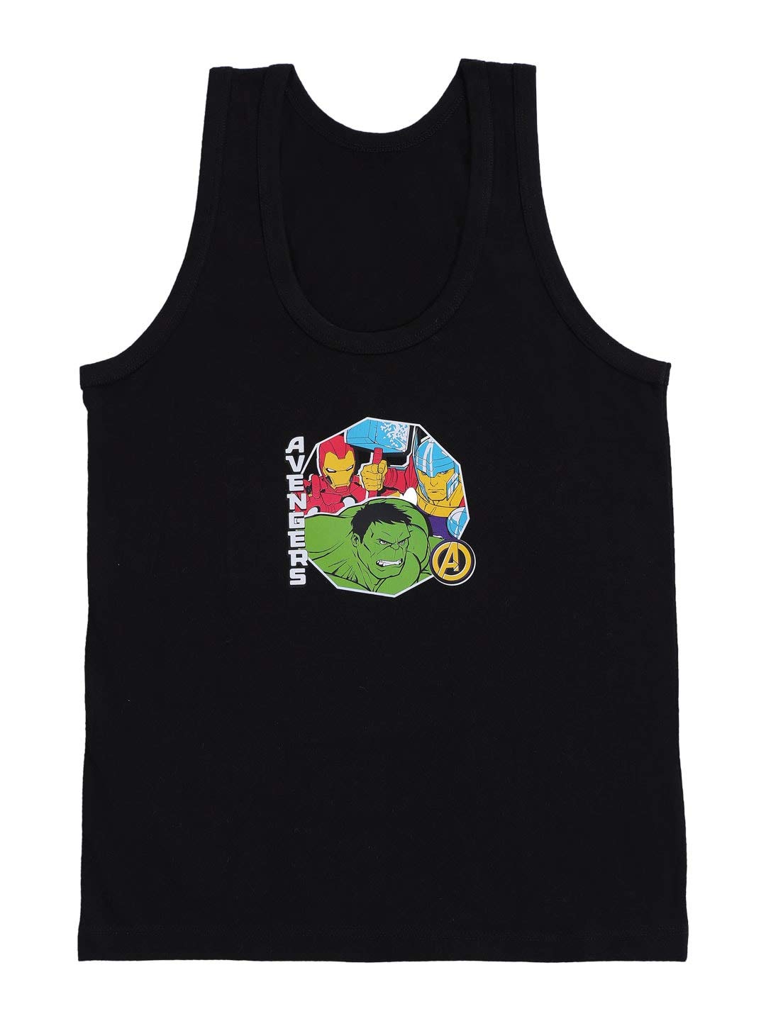 BODYCARE KIDS Boys Vest White Colored | 100% Cotton| Skin Friendly | Lightweight | Sleeveless Design | Cartoon Character | Pack of 3 Print - Image 5 thumbnail