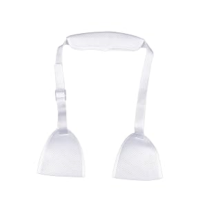 PartyKindom Mesh Arm Sling for Shoulder Immobilization Adjustable Support Brace for Dislocated Arm Comfortable Elbow and Wrist Protection