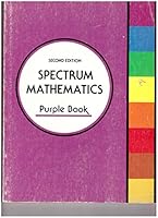 Spectrum mathematics Purple Book 2nd Second Edition 0844513083 Book Cover