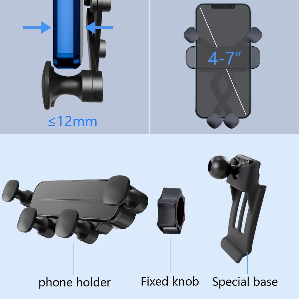 Car Phone Holder Mount for 2010-2016 Audi Q5, 2014-2017 Audi SQ5 Auto Accessories Interior Decoration Mobile Cell Smartphone Bracket