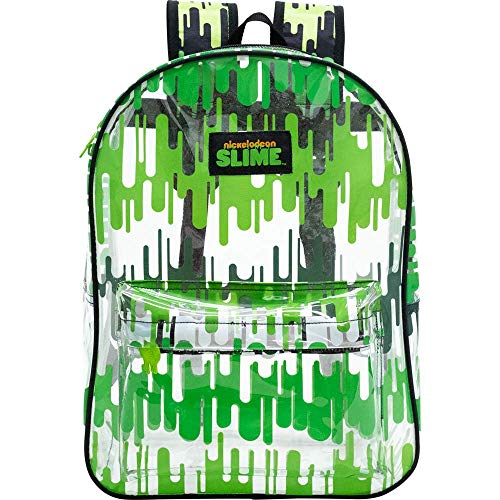 Mochila Slime T4 - 9233 - Artigo Escolar Slime, Transparente