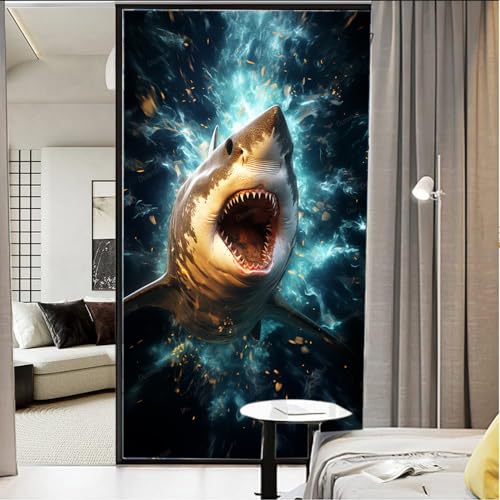 Vinilo decorativo para ventana efecto vidrio esmerilado miniatura 4