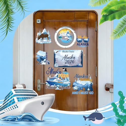 Imanes decorativos Dazoratix Alaska 10 piezas miniatura 5