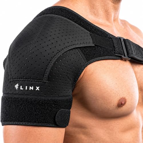 FLINX Shoulder Brace for Men & Women, Adjustable Shoulder Brace W...