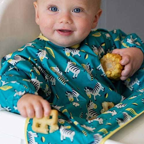 Nieuw Tidy Tot Cover & Catch waterdichte Slabbetjes. Bevestigt aan de kinderstoel ZONDER kieren! Slabbetje lange mouw… - Image 4