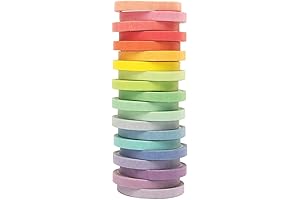 Happy Planner Washi Tape Set: 20 Vibrant Rolls for Creativity and Organization