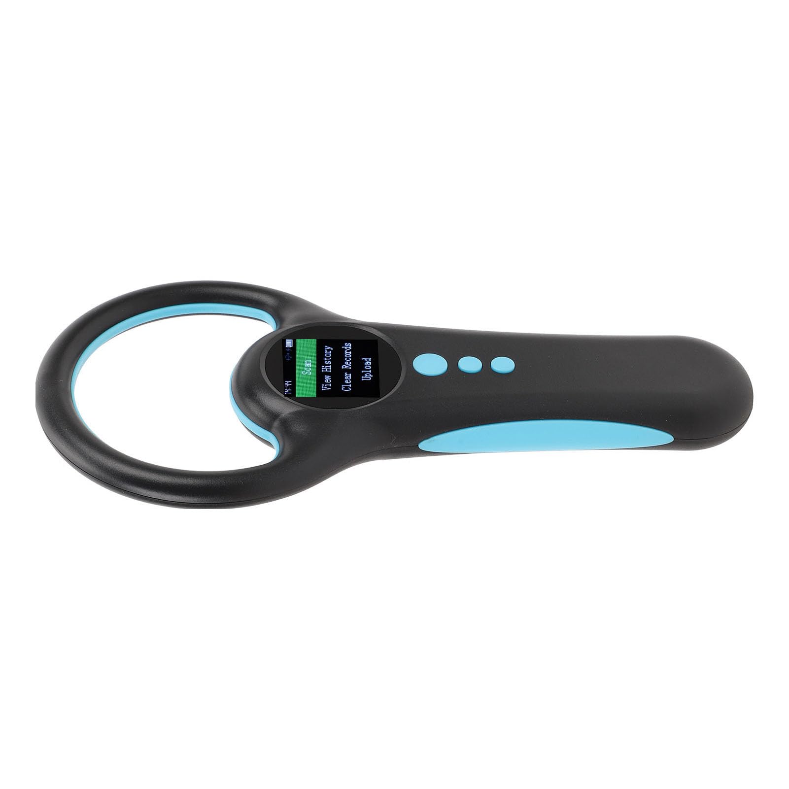 Lettore di microchip per animali domestici W91B Doppia frequenza 134,2kHz 125kHz Scanner portatile ricaricabile per etichette per animali Scanner portatile per identificazione di