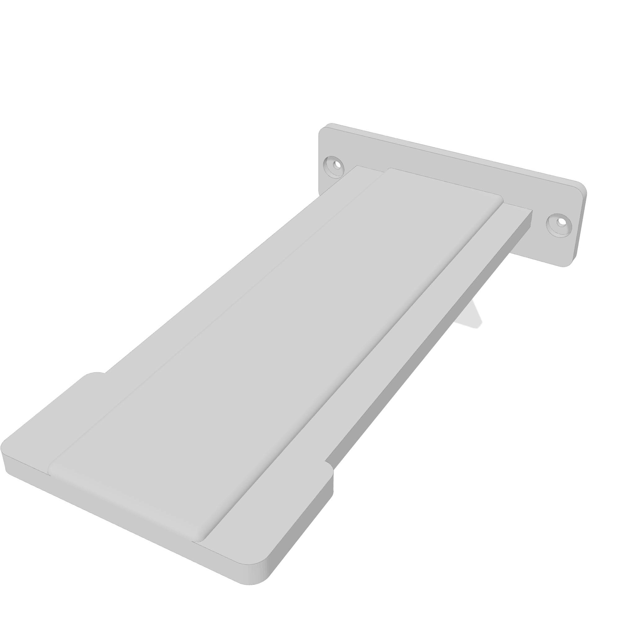 Splash N Color Black Splashncolor Wall Mount For Space Shuttle Discovery 10283 Building Block Set – Display Your Model With Secure Screw-In Bracket | Friction Fit Holder | Space-Saving Wall Display Stand