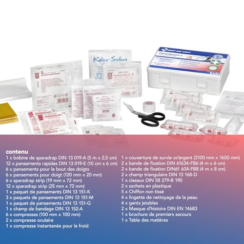 Trousse de premiers secours C DIN 13157 pour éviter les amendes en entreprise - 3