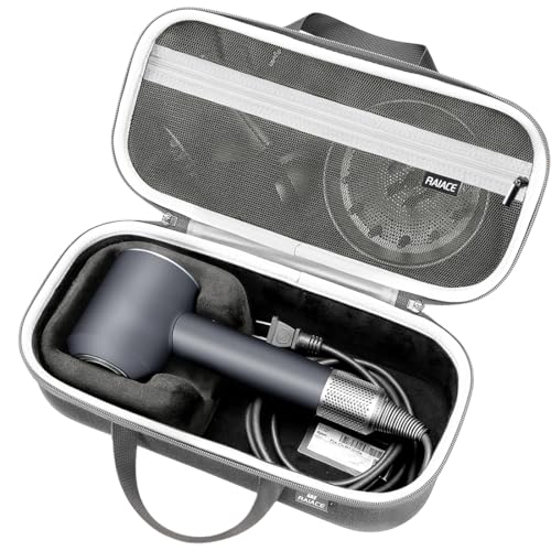 RAIACE Hard Storage Case Compatible with dyson Hair Dryer, Travel Carrying Bag. (for sale is case