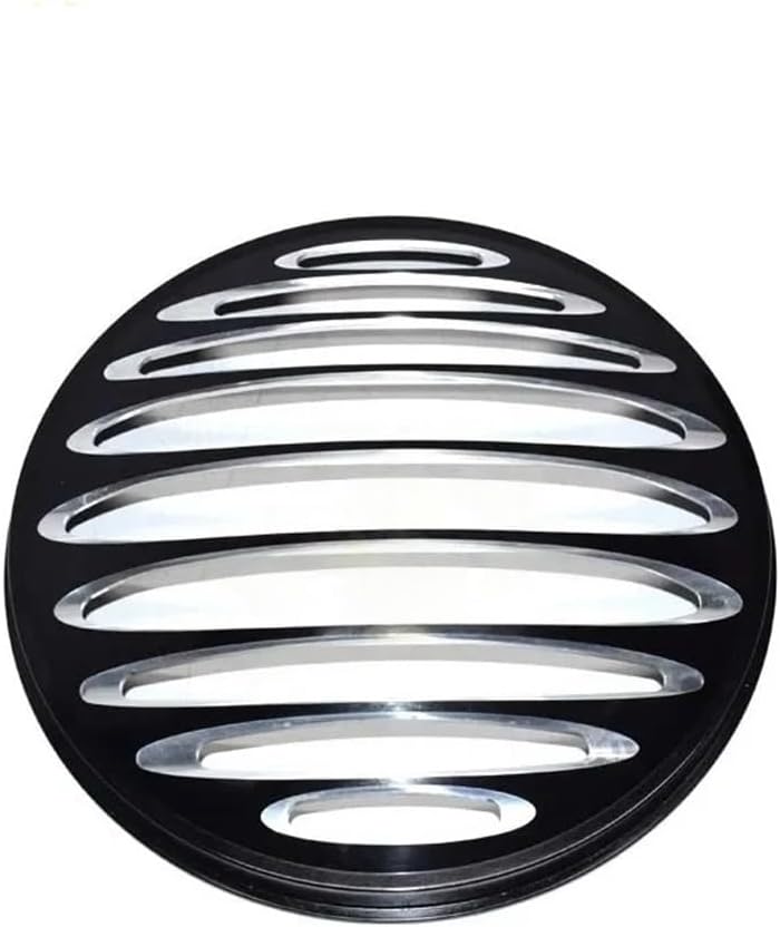 Headlight Protector 7'' Motorcycle Headlight Grill Cover Guard Headlamp Protector For Touring For Electra FLHTCSE FLHPEI FLHTCU For Street