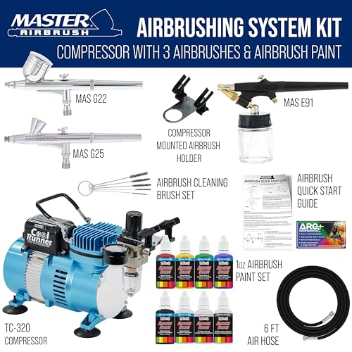 Professional Airbrush Compressor Kit