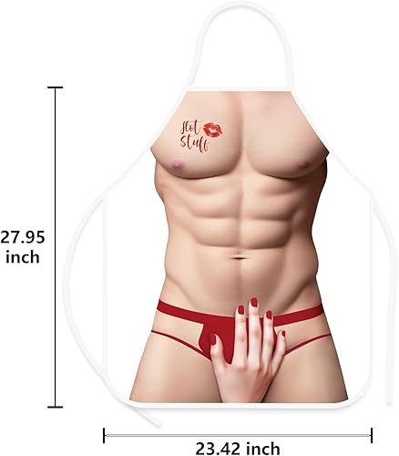 Miniatura 4 de M1NTP1US + Intercambio de regalos de Navidad  Delantal divertido de Navidad  Regalos de fiesta de elefante blanco para hombres y mujeres, Varios