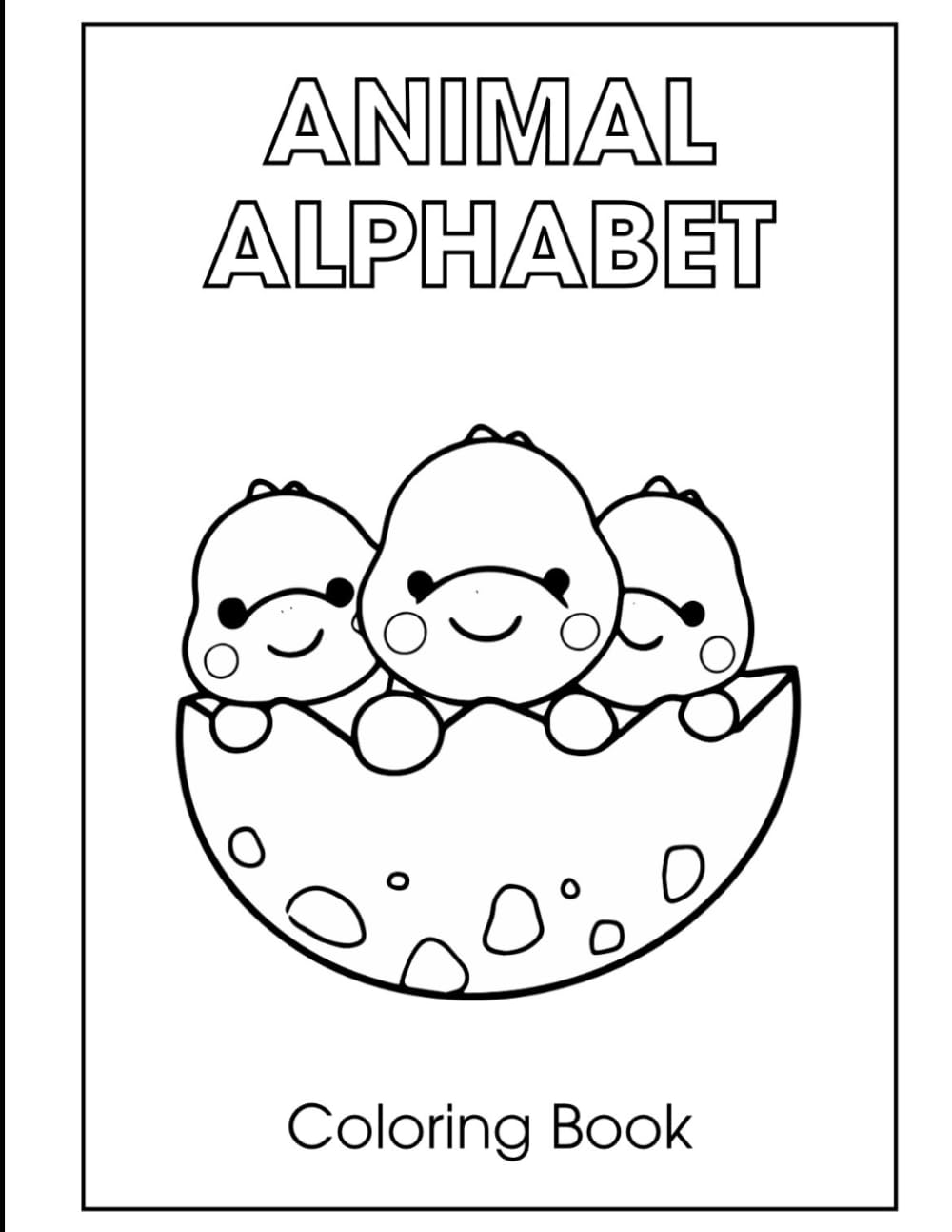 Animal Alphabet Coloring Book