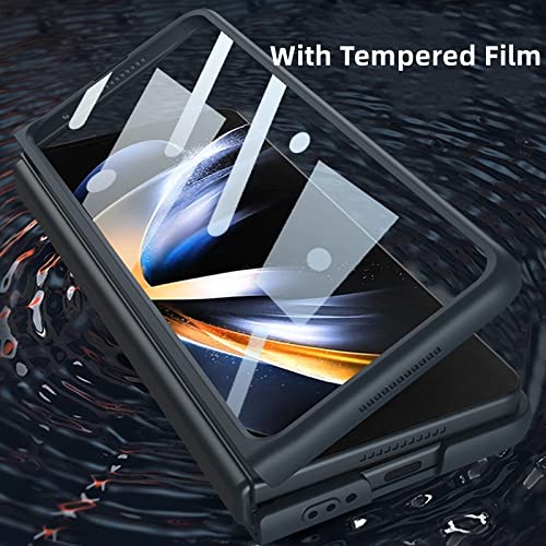 Coque Samsung Galaxy Z Fold 4 antichoc noire pour éviter les rayures