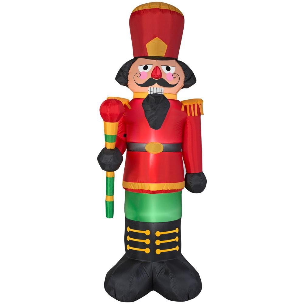 Buy 6ft Inflatable Christmas Outdoor Lighted Yard Blow Up Decoration, Nutcracker Toy