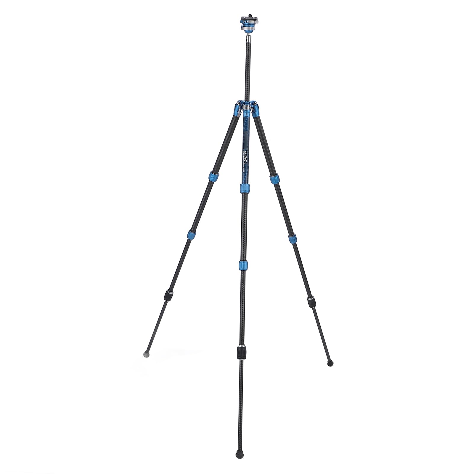 Treppiede in Fibra di Carbonio per Fotocamera Altezza Regolabile