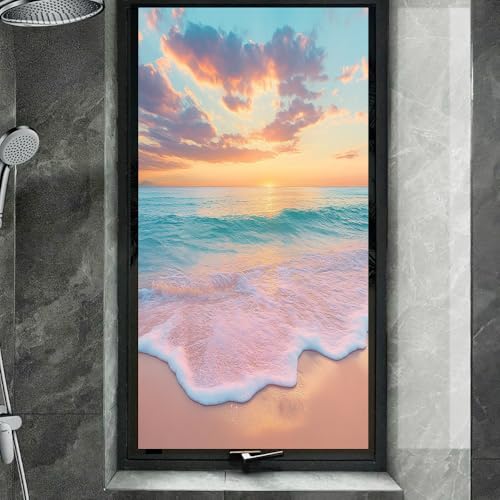 Vinilo adhesivo para ventana efecto vidrio esmerilado 35.4x63 pulg miniatura 3