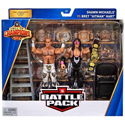 WWE Hall of Champions Shawn Michaels vs Bret Hitman Hart 2-Pack